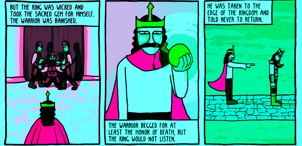 Are You the God of Your Life? — You Will Go Mad Trying to Solve the Paradox of This Comic